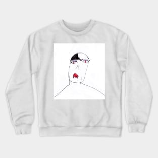 VAMPIRE OUR WORLD THROUGH THE EYES OF A CHILD Crewneck Sweatshirt